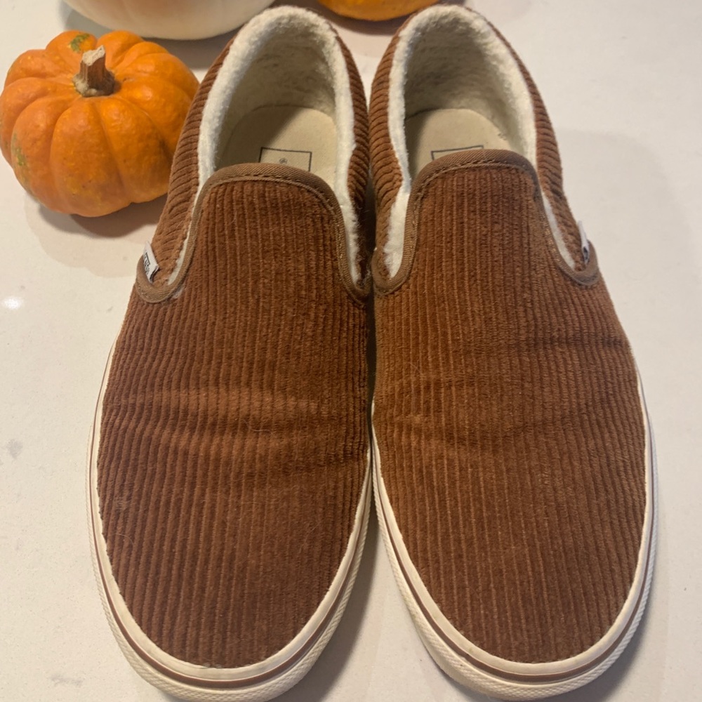 Vans Corduroy Slip Ons